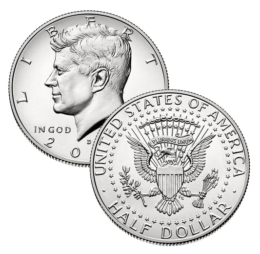 2006 P&D Kennedy Half Dollar 2-Coin Set - Gem Brilliant Uncirculated