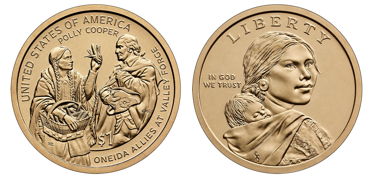2026 P & D Native American/Sacagawea Dollar Set