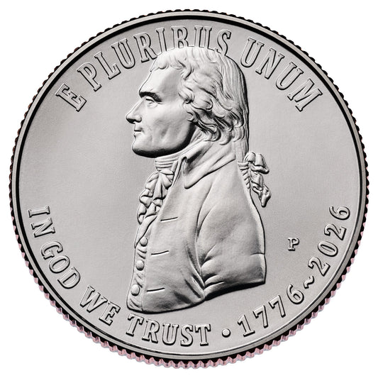 2026 - P and D Declaration of Independence Quarter 2 Coin Set Semiquincentennial Coin Collection