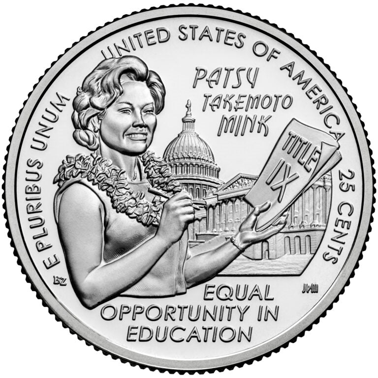 2024 - D Patsy Takemoto Mink, American Women Quarter Series 40 Coin Roll