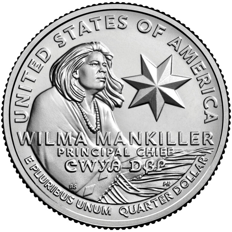 2022 - P and D Wilma Mankiller, American Women Quarter Series 2 Coin Set