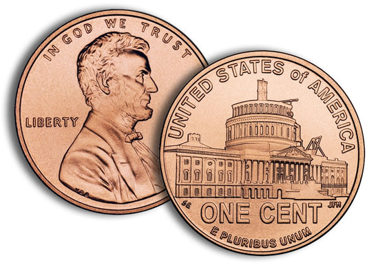 2009 VDB Lincoln Cent P&D 2 Roll Set - "Presidency"