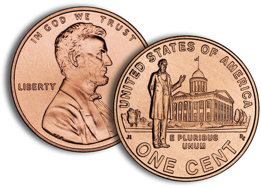 2009 VDB Lincoln Cent P&D 2 Roll Set - "Professional Life"