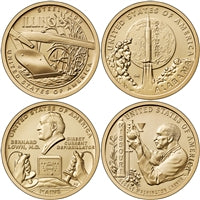 2024 D American Innovation 4 Coin Set $1 Coins - Denver Mint
