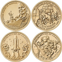 2025 P American Innovation 4 Coin Set $1 Coins - Philadelphia Mint