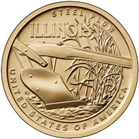 2024 American Innovation - Illinois - $1 Coin - P and D 2 Coin Set