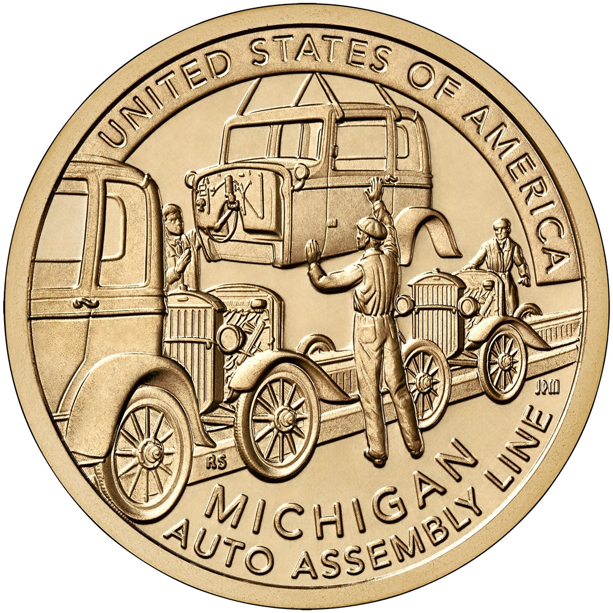 2025 American Innovation - Michigan - $1 Coin - P and D 2 Coin Set 2 Coin Set