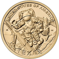 2025 American Innovation - Texas - $1 Coin - P and D 2 Coin Set 2 Coin Set