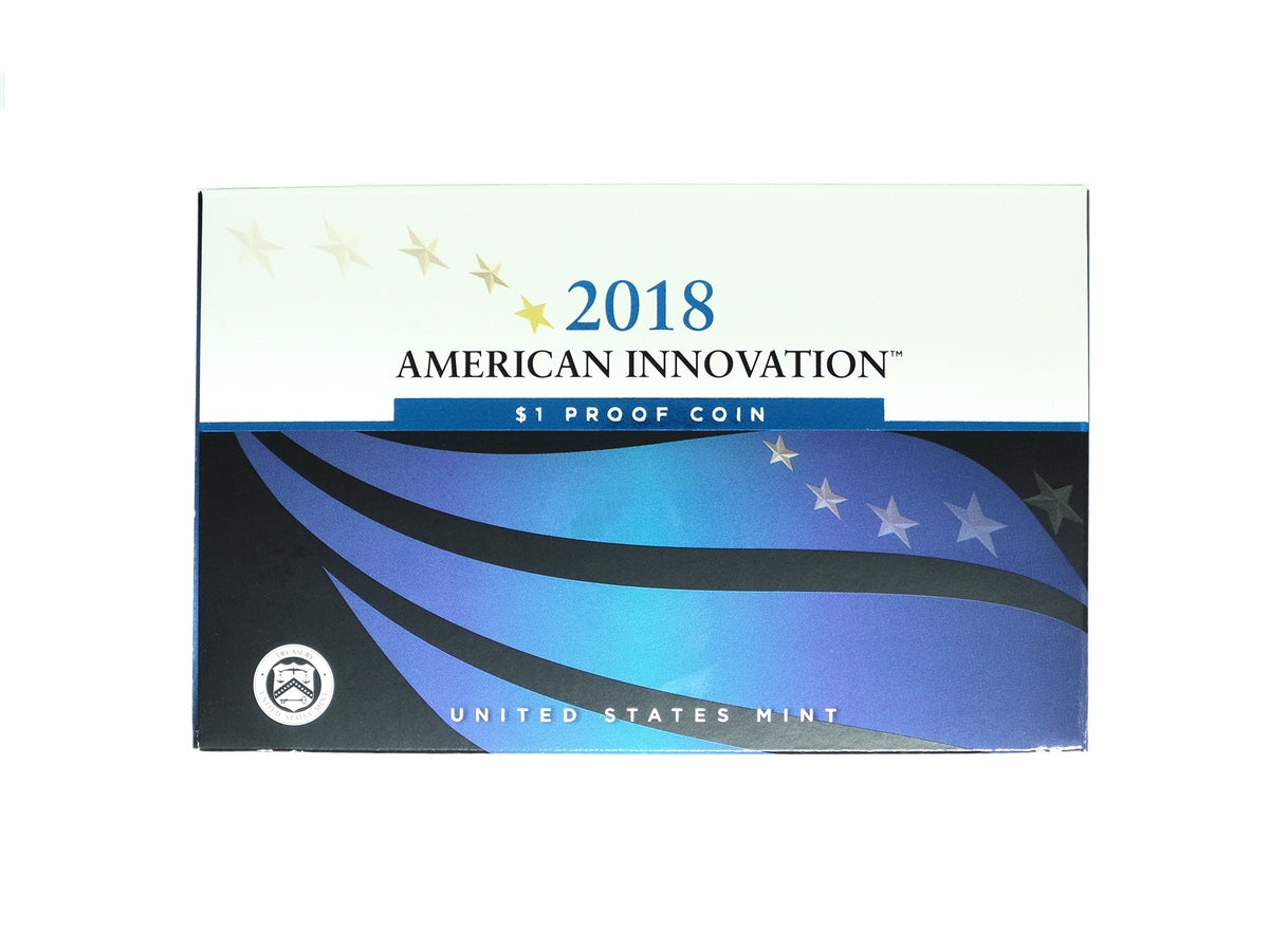 2018 S American Innovation Proof $1 Coin - in OGP with CoA