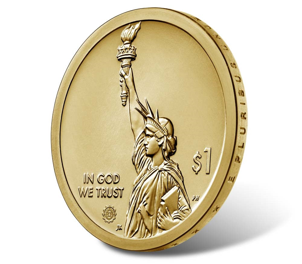 2019 D American Innovation Georgia - Trustees' Garden $1 Coin - Roll of 25 Dollar Coins