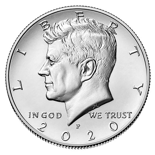 2020 P&D Kennedy Half Dollar 2 Coin Set