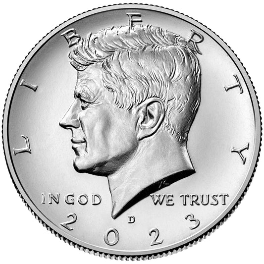 2023 P&D Kennedy Half Dollar 2-Coin Set - Brilliant Uncirculated