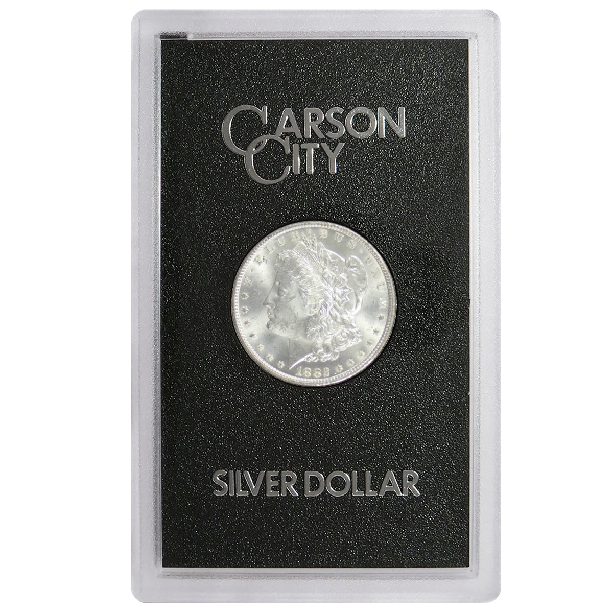 1882 CC $1 Morgan Silver Dollar GSA Uncirculated in Box with COA