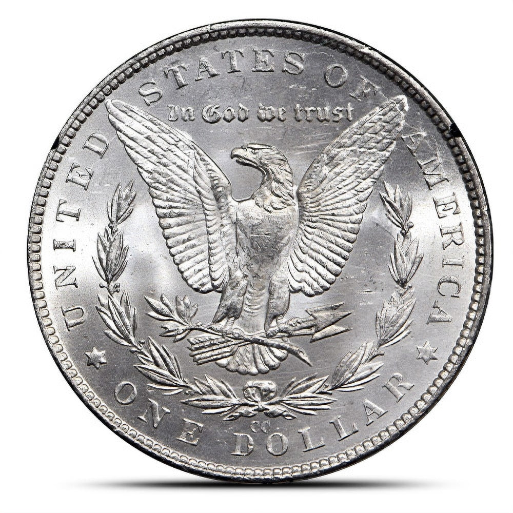 1882 CC $1 Morgan Silver Dollar GSA Uncirculated in Box with COA