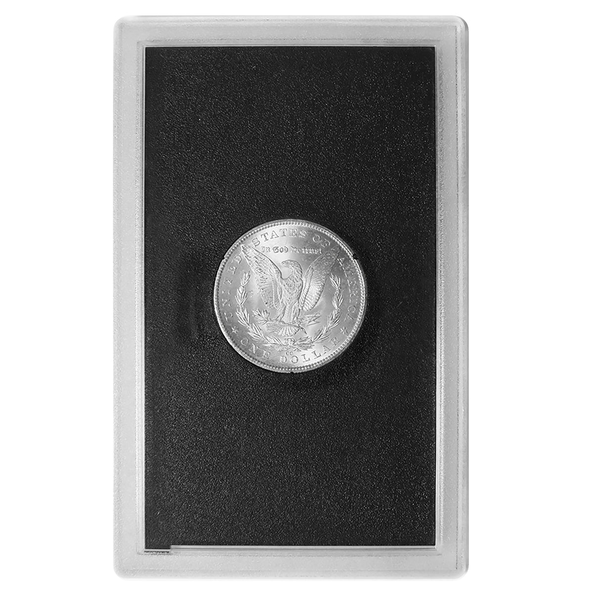 1884 CC $1 Morgan Silver Dollar GSA Uncirculated in Box with COA