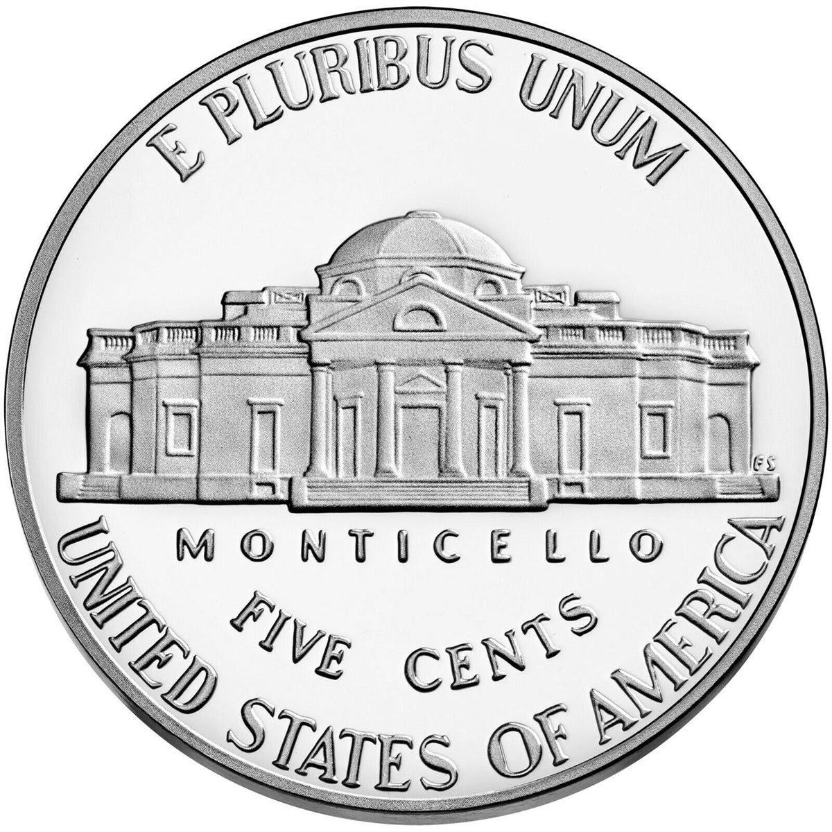 2021 S Proof Jefferson Nickel - Ultra Cameo