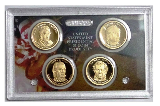 2009 Presidential 4-coin Proof Set - No Box or CoA