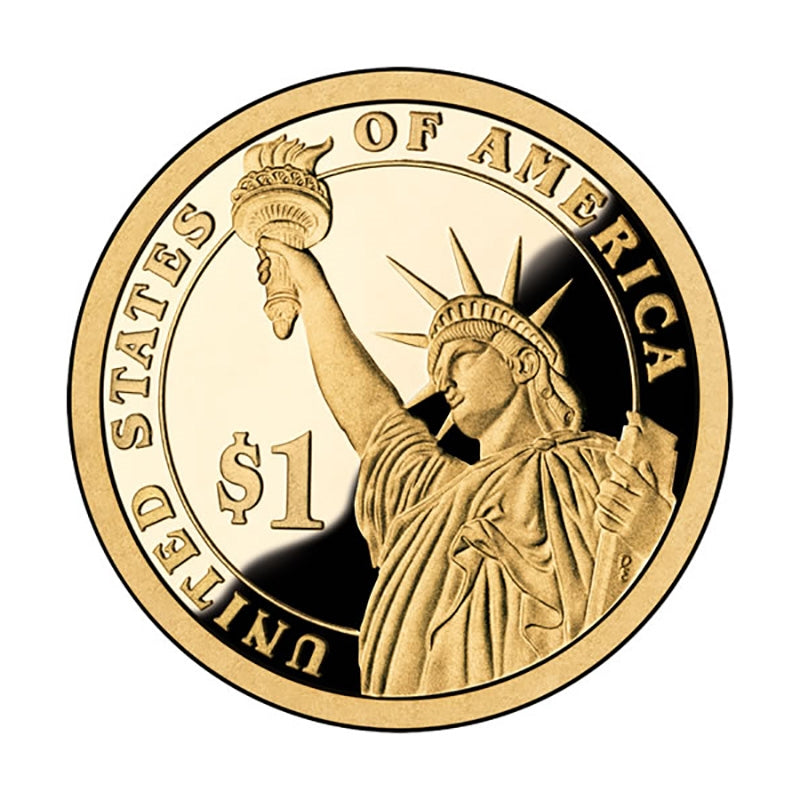 2010 Presidential 4-coin Proof Set - No Box or CoA