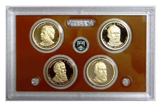 2011 Presidential 4-coin Proof Set - No Box or CoA