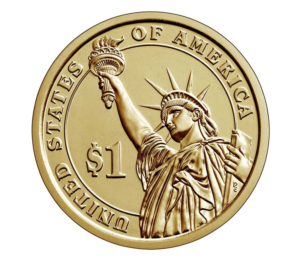 2020-P George H.W. Bush Presidential Dollar - Roll of 25 Coins
