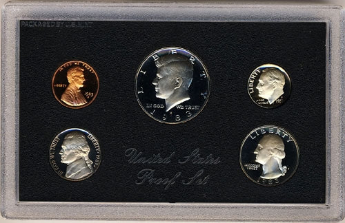 1983 U.S. Mint Clad Proof Set in OGP