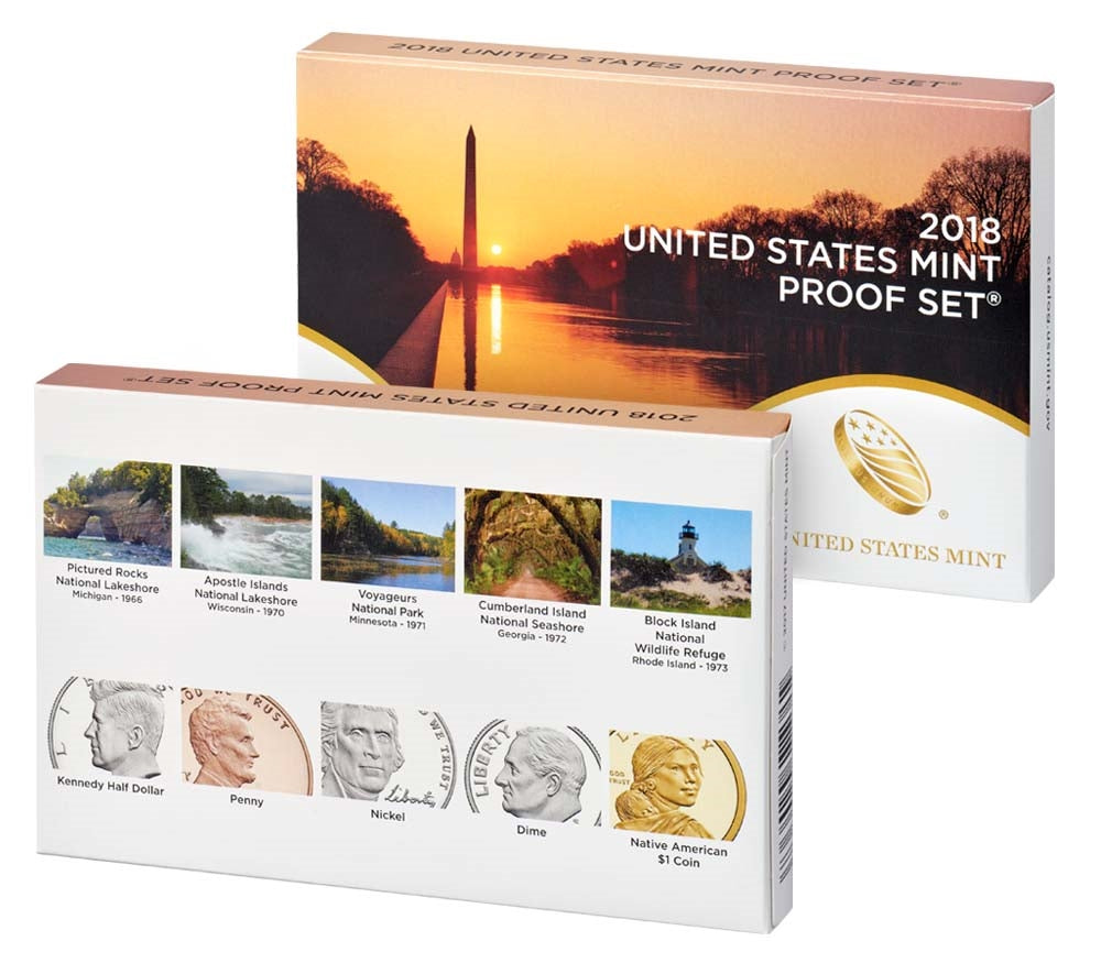 2018 U.S. Mint Clad Proof Set in OGP with CoA