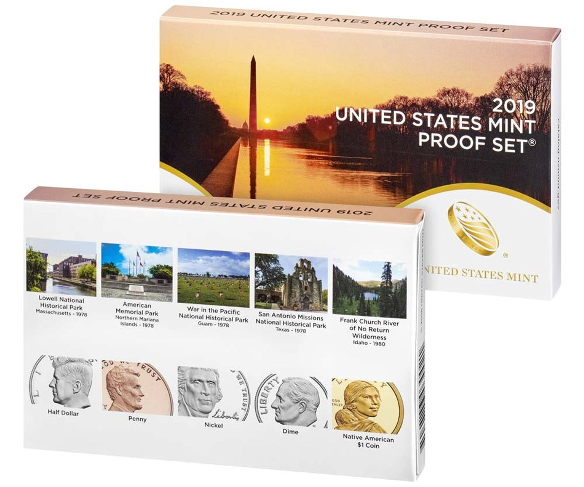 2019 U.S. Mint Clad Proof Set in OGP with CoA
