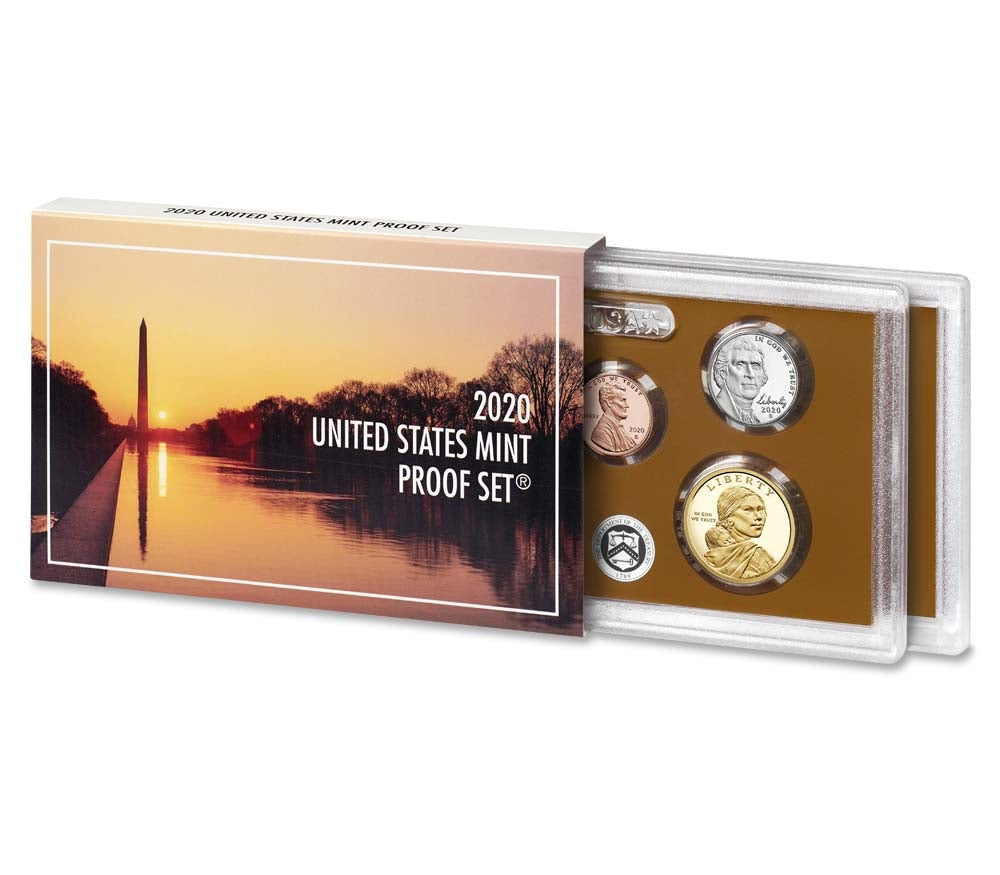2020 U.S. Mint Clad 10 Coin Proof Set in OGP with CoA