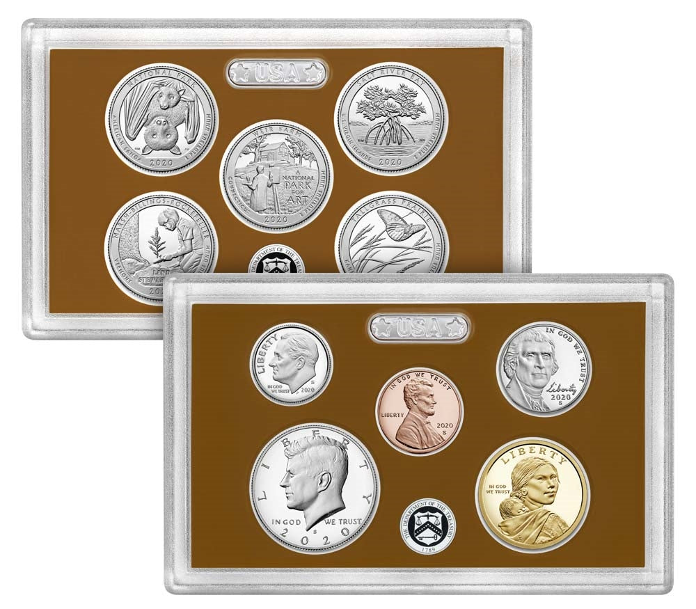 2020 U.S. Mint Clad 10 Coin Proof Set in OGP with CoA