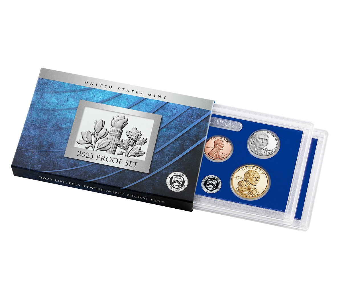 2023 U.S. Mint Clad 10 Coin Proof Set in OGP with CoA