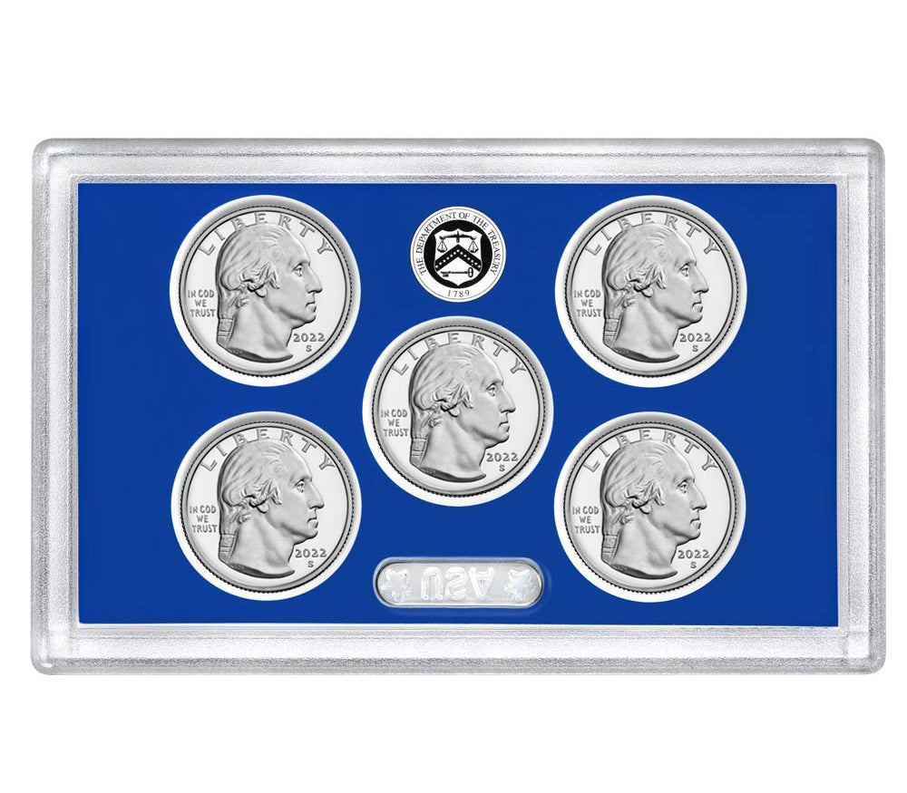 2022 - 2025 S Clad Proof American Women Quarter Sets - 20 Coin Set - No Boxes or CoAs