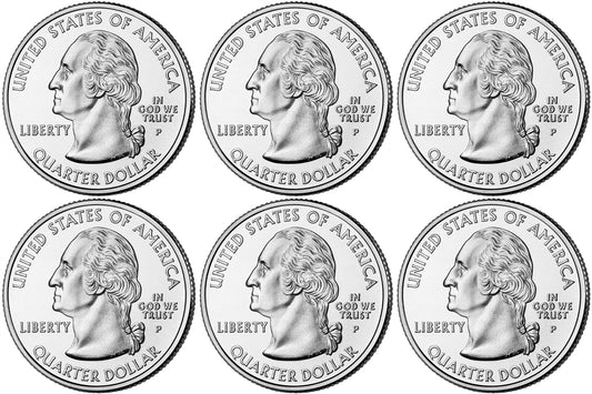 2009 P, D U.S. Territory and D.C. Quarter 12-Coin Set - Brilliant Uncirculated