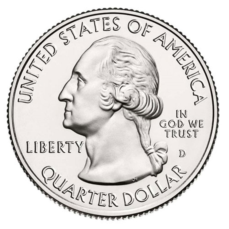 2018 P and D BU National Park Quarter 10 Coin Set