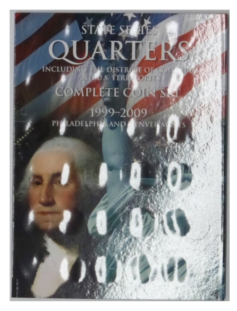 112 coin P&D State and Territorty Quarter Set in Color Folder
