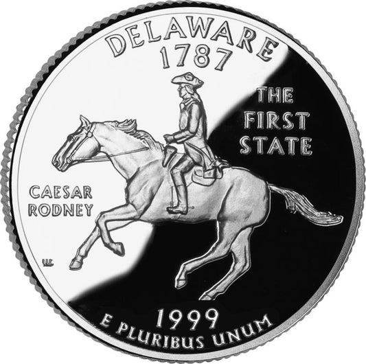 1999 - D Delware State Quarter