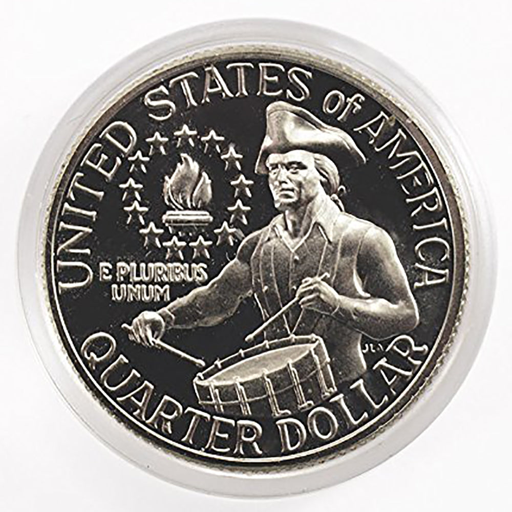 1976 S 40% Silver Proof Bicentennial Washington Quarter
