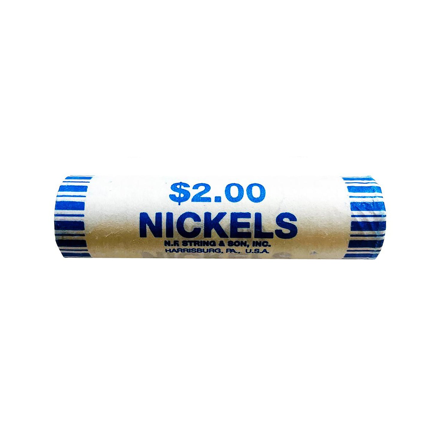 2017-P Jefferson Nickel 40 Coin Roll - Philadelphia Mint
