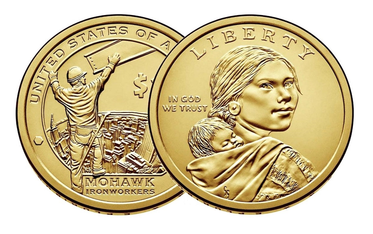 2015 P & D Native American Dollar Set - Mohawk Ironworkers