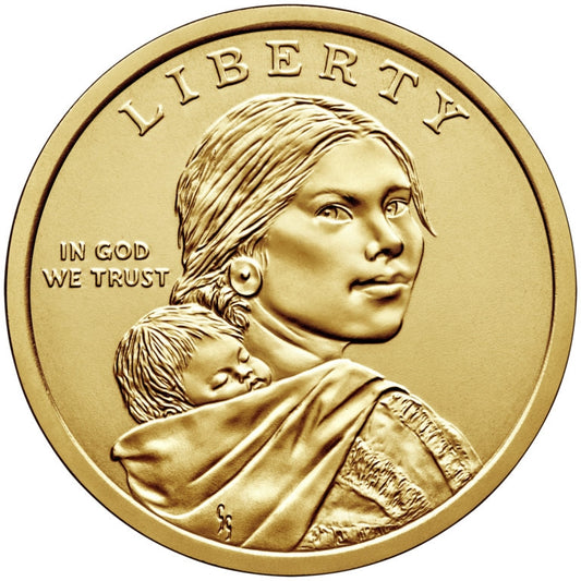 2019 P & D Native American Dollar Set - Mary Golda Ross Space Program