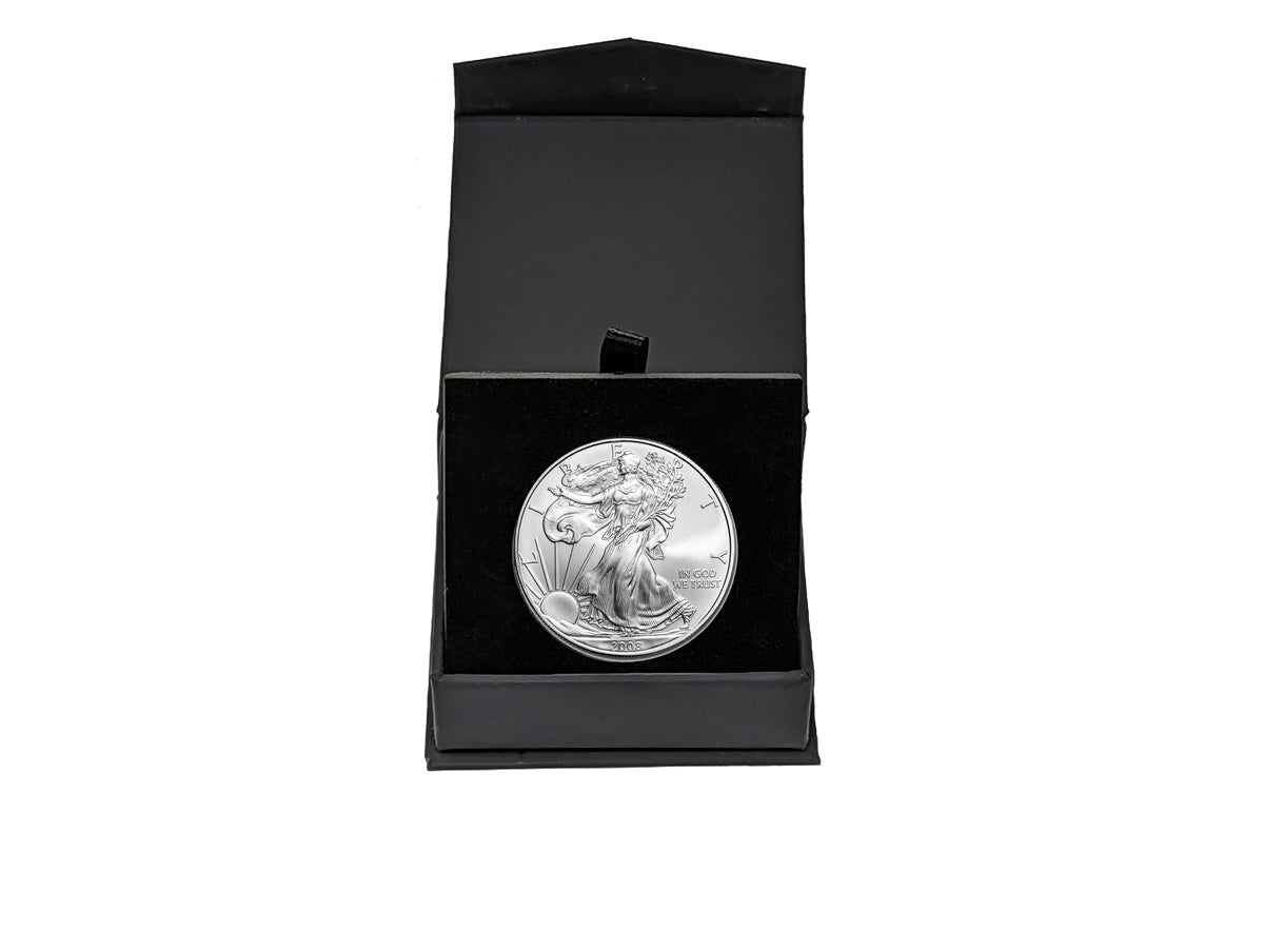 2008 U.S. Silver Eagle in Gift Box - Brilliant Uncirculated
