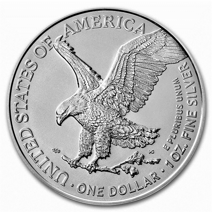 2022 U.S. Silver Eagle with our Certificate of Authenticity
