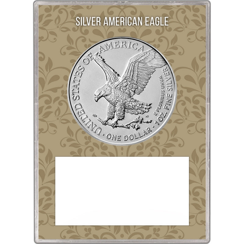 2024 U.S. Silver Eagle in Happy Anniversary Holder - Gem Brilliant Uncirculated