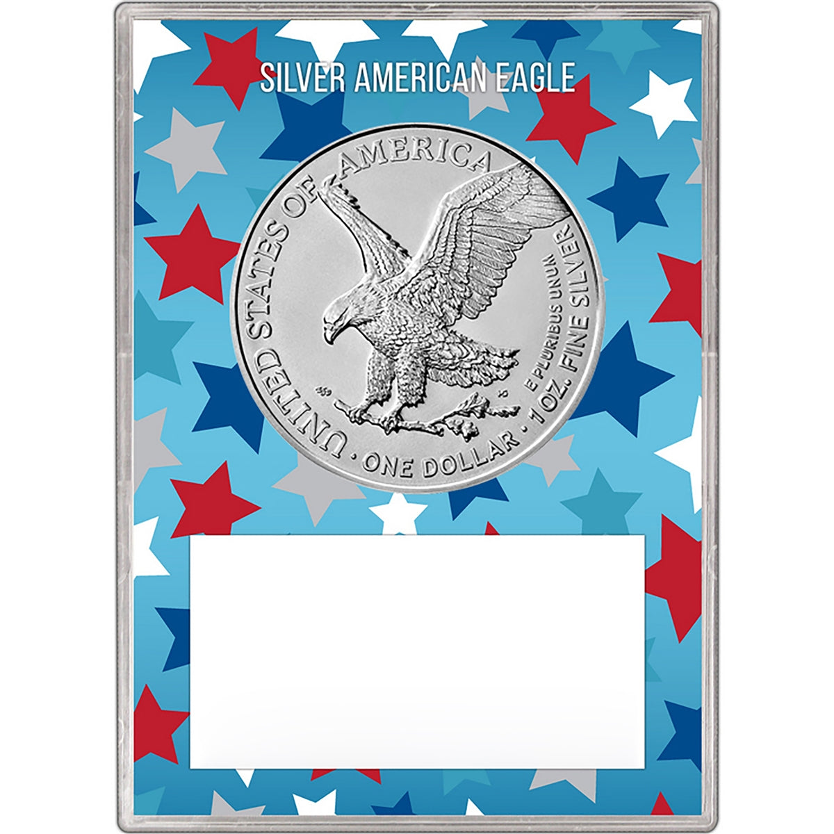 2025 U.S. Silver Eagle in "My First Silver American Eagle" Gift Holder - Gem Brilliant Uncirculated