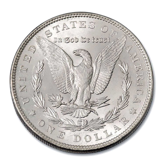 1921 Morgan Silver Dollar - Brilliant Uncirculated in Air-Tite Capsule