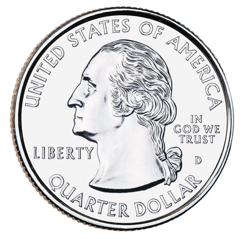 2005 P, D State Quarter 10-Coin Set - Brilliant Uncirculated