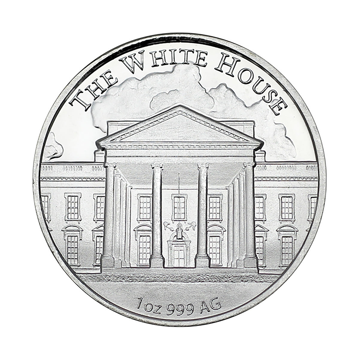 President Trump 2 Coin Fight and 47th President 1oz .999 Silver Coins in Black Velvet Lined Gift Box