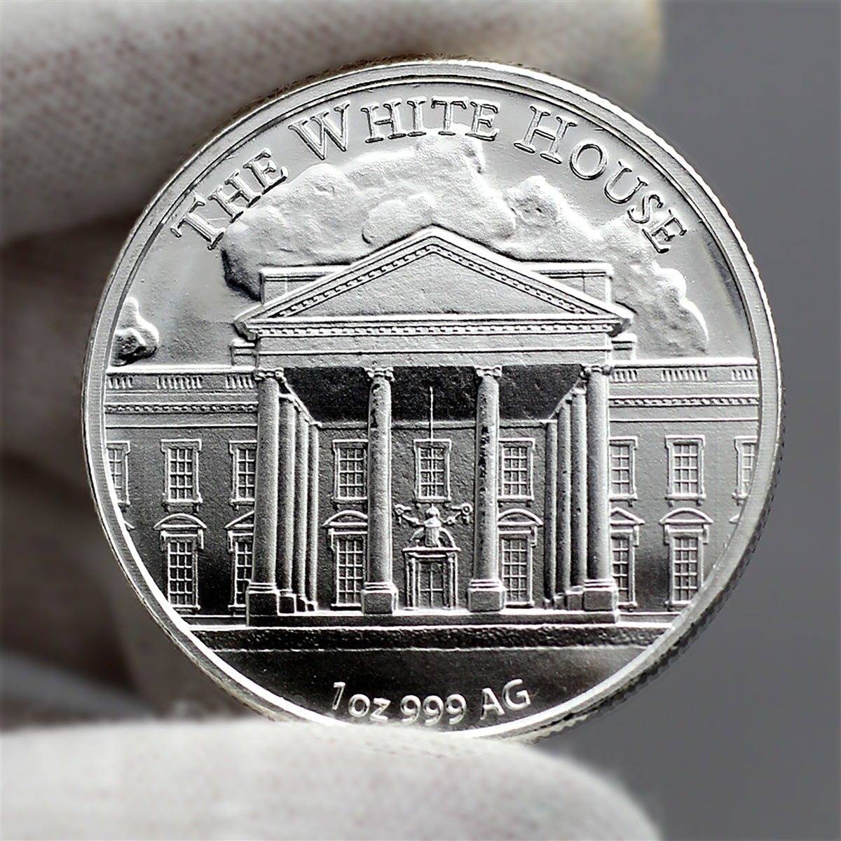 3 Silver Coin Set - Charlie Kirk "The Fight Continues" and Trump "Fight" and Trump "47" - 1 Ounce Silver Rounds - in Blue Velvet Lined Snap Close Gift Box