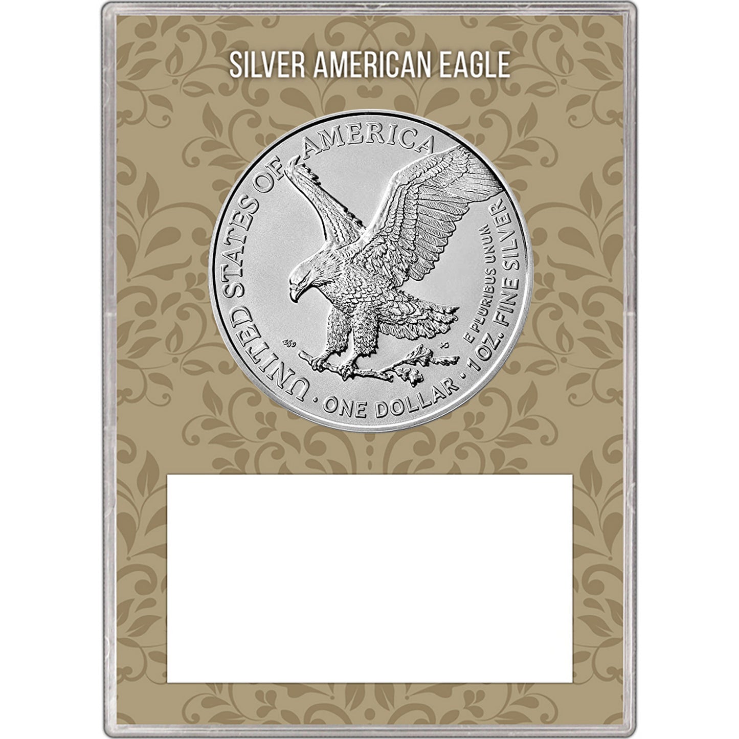 2023 U.S. Silver Eagle in Happy Anniversary Holder - Gem Brilliant Uncirculated