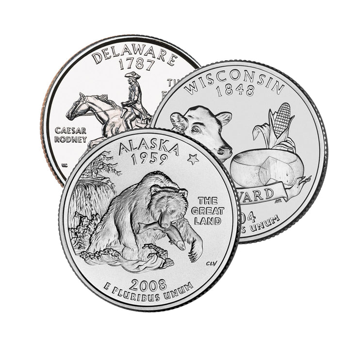 Quarter Programs - State Quarters - State Quarter Singles