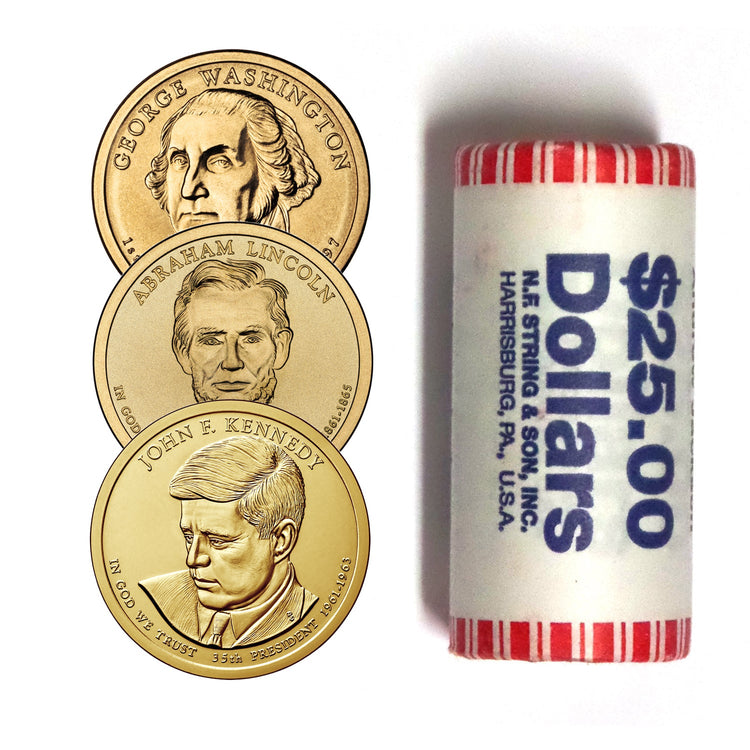 President Dollars - Presidential Dollar Rolls